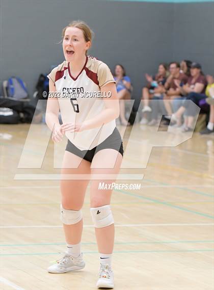 Thumbnail 2 in Cicero Prep Academy vs. Maryvale (Epic Tourneys Volleyball Invite) photogallery.