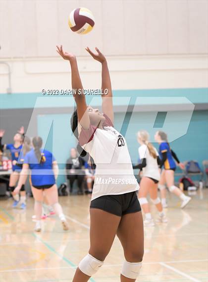 Thumbnail 2 in Cicero Prep Academy vs. Maryvale (Epic Tourneys Volleyball Invite) photogallery.