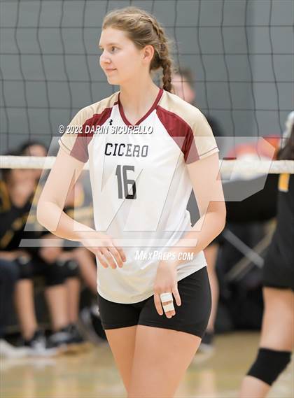Thumbnail 3 in Cicero Prep Academy vs. Maryvale (Epic Tourneys Volleyball Invite) photogallery.