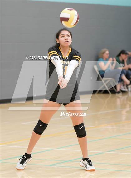 Thumbnail 3 in Cicero Prep Academy vs. Maryvale (Epic Tourneys Volleyball Invite) photogallery.