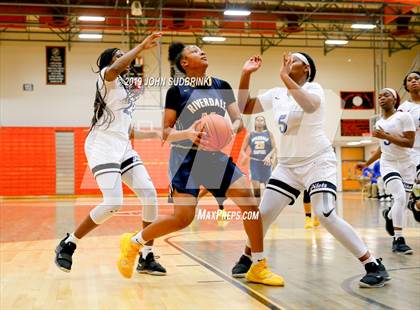 Thumbnail 3 in Norview vs Riverdale Baptist (StatVa Girls Basketball Classic) photogallery.