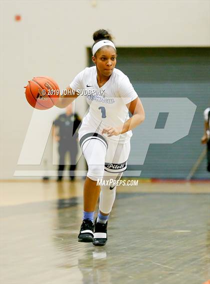 Thumbnail 3 in Norview vs Riverdale Baptist (StatVa Girls Basketball Classic) photogallery.