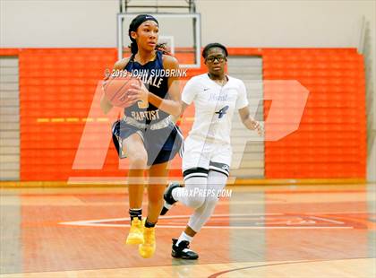 Thumbnail 2 in Norview vs Riverdale Baptist (StatVa Girls Basketball Classic) photogallery.