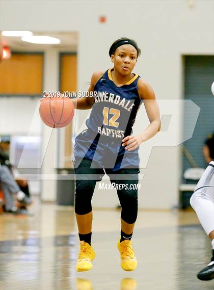 Thumbnail 1 in Norview vs Riverdale Baptist (StatVa Girls Basketball Classic) photogallery.