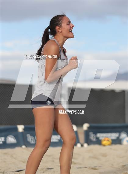 Thumbnail 3 in Ironwood Ridge vs Flagstaff (CatBox Classic Beach Invitational) photogallery.