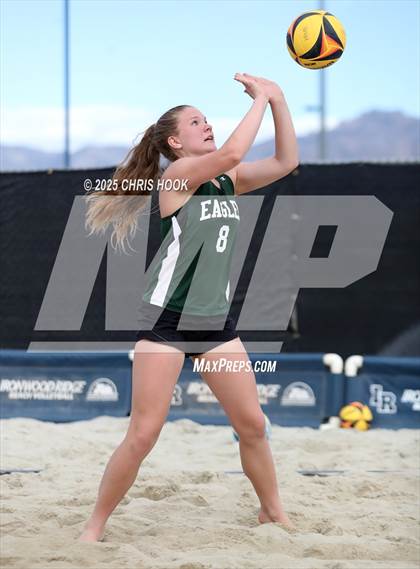 Thumbnail 2 in Ironwood Ridge vs Flagstaff (CatBox Classic Beach Invitational) photogallery.