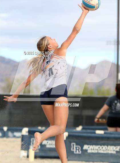 Thumbnail 3 in Ironwood Ridge vs Flagstaff (CatBox Classic Beach Invitational) photogallery.