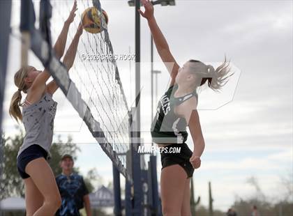 Thumbnail 2 in Ironwood Ridge vs Flagstaff (CatBox Classic Beach Invitational) photogallery.