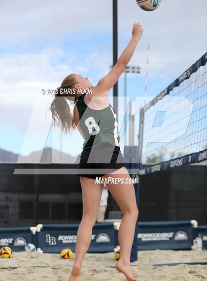 Thumbnail 3 in Ironwood Ridge vs Flagstaff (CatBox Classic Beach Invitational) photogallery.