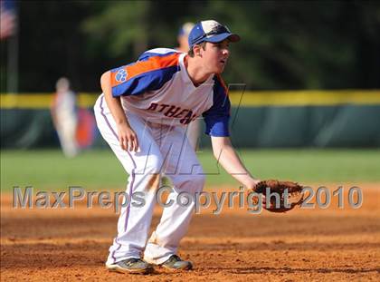 Thumbnail 2 in Athens Drive vs Apex (NCHSAA 4A Playoffs) photogallery.