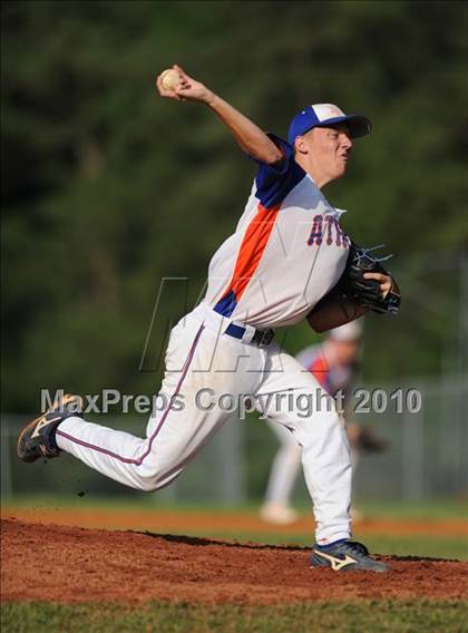 Thumbnail 3 in Athens Drive vs Apex (NCHSAA 4A Playoffs) photogallery.
