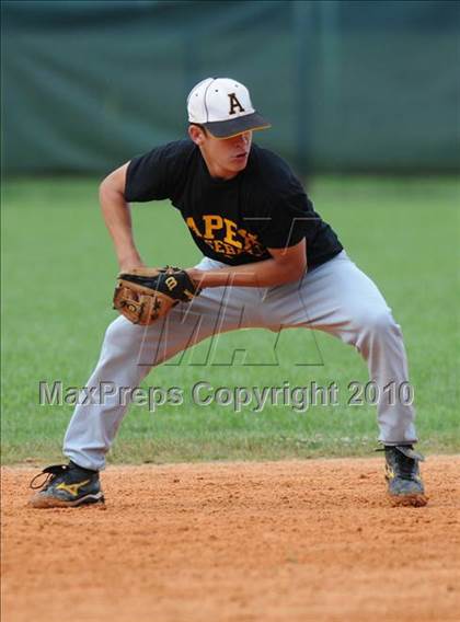 Thumbnail 3 in Athens Drive vs Apex (NCHSAA 4A Playoffs) photogallery.