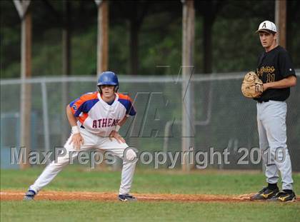 Thumbnail 1 in Athens Drive vs Apex (NCHSAA 4A Playoffs) photogallery.