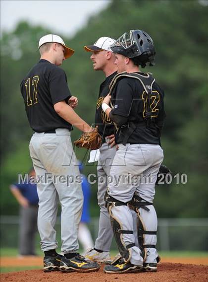 Thumbnail 3 in Athens Drive vs Apex (NCHSAA 4A Playoffs) photogallery.