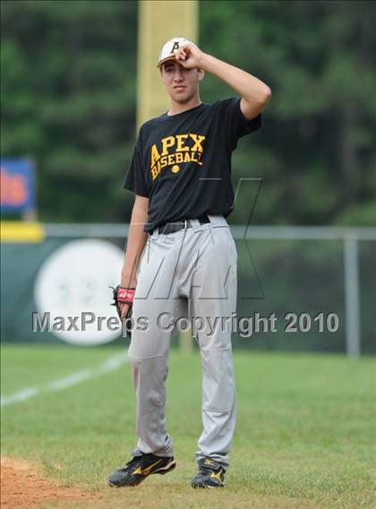 Thumbnail 2 in Athens Drive vs Apex (NCHSAA 4A Playoffs) photogallery.