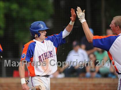 Thumbnail 2 in Athens Drive vs Apex (NCHSAA 4A Playoffs) photogallery.