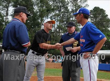 Thumbnail 3 in Athens Drive vs Apex (NCHSAA 4A Playoffs) photogallery.