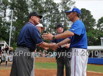 Thumbnail 2 in Athens Drive vs Apex (NCHSAA 4A Playoffs) photogallery.