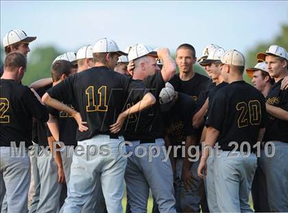 Thumbnail 3 in Athens Drive vs Apex (NCHSAA 4A Playoffs) photogallery.