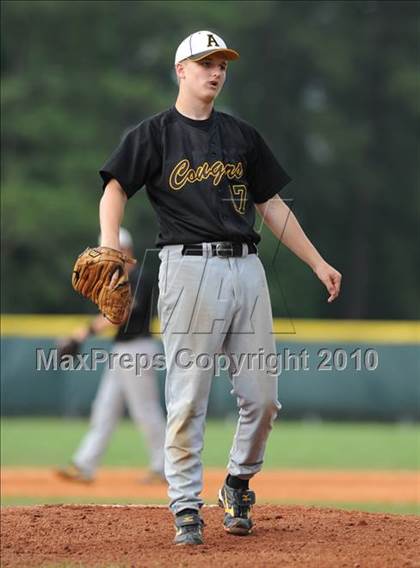 Thumbnail 1 in Athens Drive vs Apex (NCHSAA 4A Playoffs) photogallery.