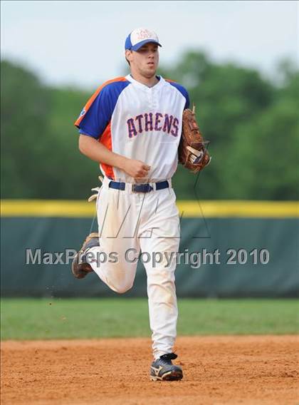 Thumbnail 2 in Athens Drive vs Apex (NCHSAA 4A Playoffs) photogallery.