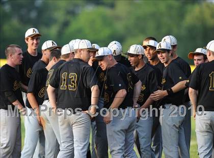 Thumbnail 1 in Athens Drive vs Apex (NCHSAA 4A Playoffs) photogallery.