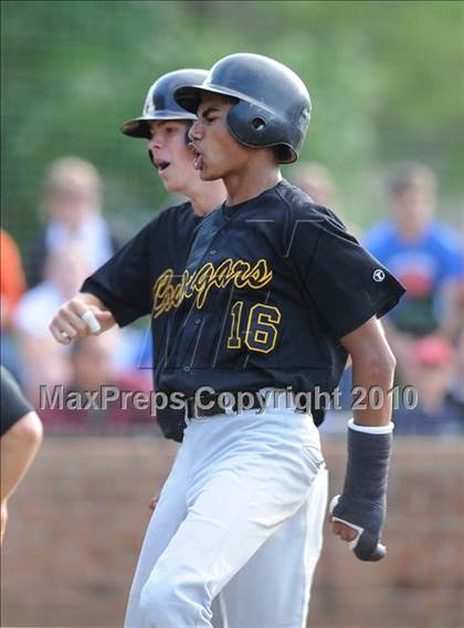 Thumbnail 3 in Athens Drive vs Apex (NCHSAA 4A Playoffs) photogallery.