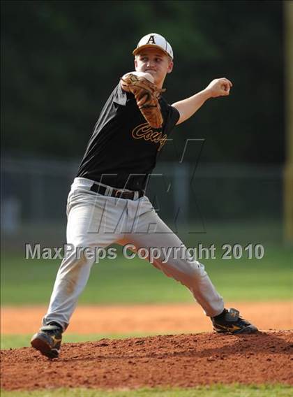 Thumbnail 3 in Athens Drive vs Apex (NCHSAA 4A Playoffs) photogallery.