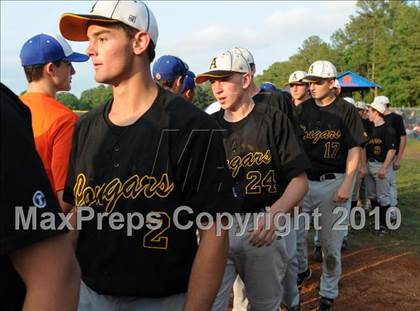 Thumbnail 1 in Athens Drive vs Apex (NCHSAA 4A Playoffs) photogallery.