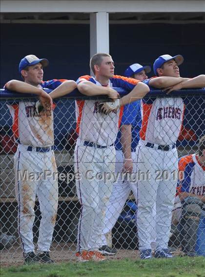 Thumbnail 1 in Athens Drive vs Apex (NCHSAA 4A Playoffs) photogallery.