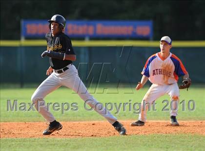 Thumbnail 3 in Athens Drive vs Apex (NCHSAA 4A Playoffs) photogallery.