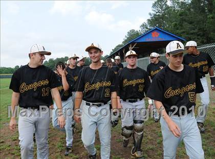 Thumbnail 1 in Athens Drive vs Apex (NCHSAA 4A Playoffs) photogallery.