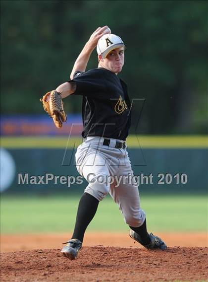 Thumbnail 2 in Athens Drive vs Apex (NCHSAA 4A Playoffs) photogallery.