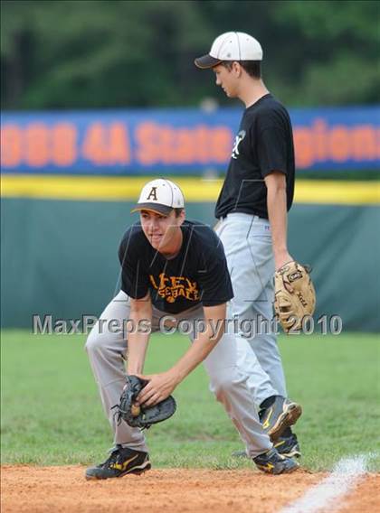 Thumbnail 2 in Athens Drive vs Apex (NCHSAA 4A Playoffs) photogallery.