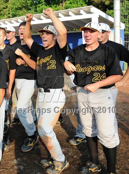 Thumbnail 2 in Athens Drive vs Apex (NCHSAA 4A Playoffs) photogallery.