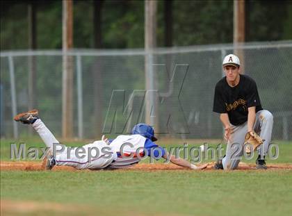 Thumbnail 2 in Athens Drive vs Apex (NCHSAA 4A Playoffs) photogallery.