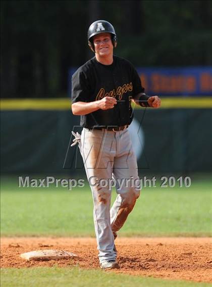 Thumbnail 1 in Athens Drive vs Apex (NCHSAA 4A Playoffs) photogallery.