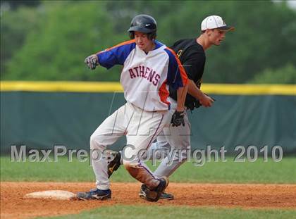 Thumbnail 2 in Athens Drive vs Apex (NCHSAA 4A Playoffs) photogallery.