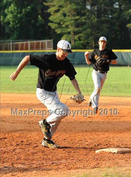 Thumbnail 1 in Athens Drive vs Apex (NCHSAA 4A Playoffs) photogallery.