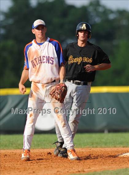 Thumbnail 2 in Athens Drive vs Apex (NCHSAA 4A Playoffs) photogallery.