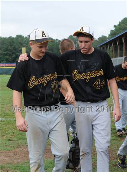 Thumbnail 1 in Athens Drive vs Apex (NCHSAA 4A Playoffs) photogallery.