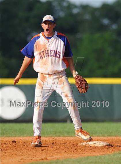 Thumbnail 3 in Athens Drive vs Apex (NCHSAA 4A Playoffs) photogallery.