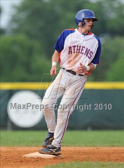 Thumbnail 3 in Athens Drive vs Apex (NCHSAA 4A Playoffs) photogallery.