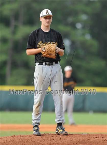 Thumbnail 2 in Athens Drive vs Apex (NCHSAA 4A Playoffs) photogallery.