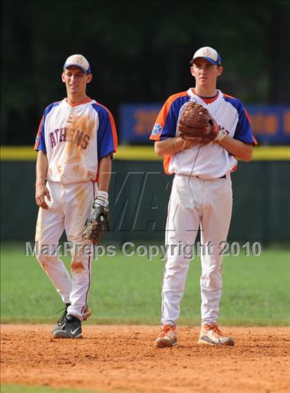 Thumbnail 3 in Athens Drive vs Apex (NCHSAA 4A Playoffs) photogallery.