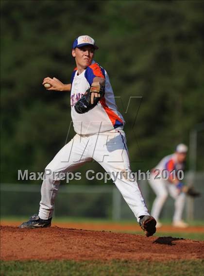 Thumbnail 1 in Athens Drive vs Apex (NCHSAA 4A Playoffs) photogallery.