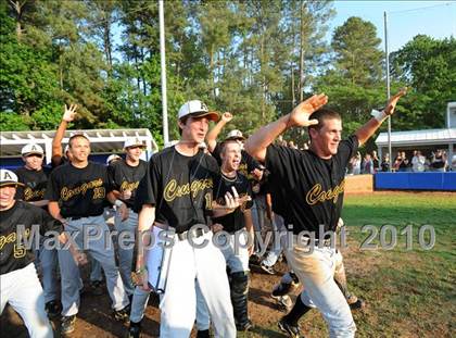 Thumbnail 3 in Athens Drive vs Apex (NCHSAA 4A Playoffs) photogallery.