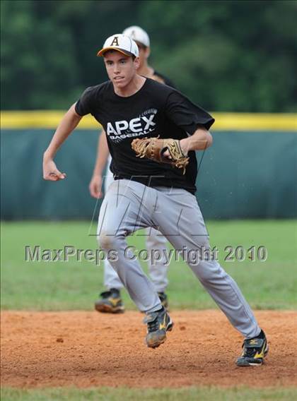 Thumbnail 3 in Athens Drive vs Apex (NCHSAA 4A Playoffs) photogallery.