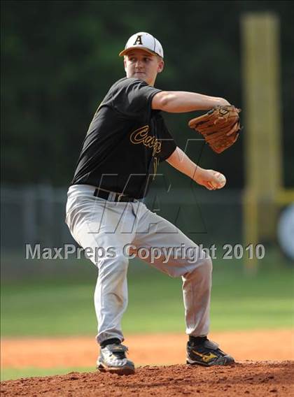 Thumbnail 2 in Athens Drive vs Apex (NCHSAA 4A Playoffs) photogallery.