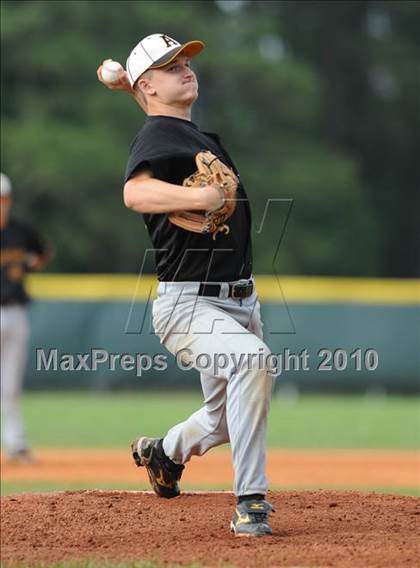 Thumbnail 3 in Athens Drive vs Apex (NCHSAA 4A Playoffs) photogallery.